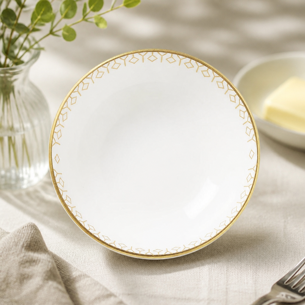 Commercial Bone China Butter Dishes 80mm Pack of 24