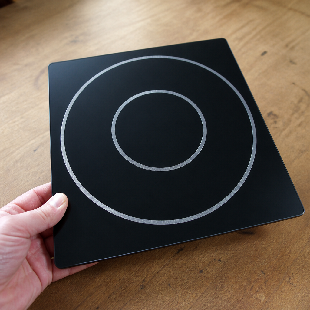 Commercial Induction Hob Ceramic Glass Replacement 335mm x 415mm