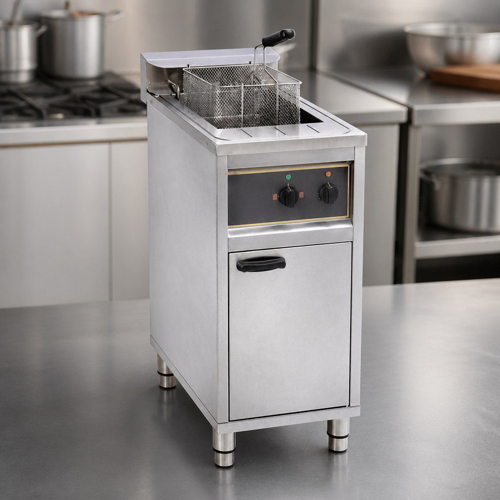 Free Standing Electric Fryer 16L Capacity Commercial Fryer