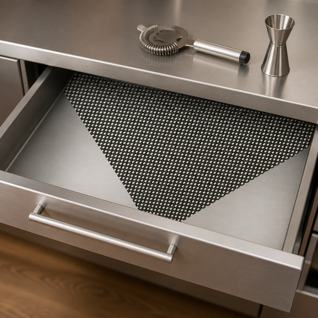 Commercial Non-Slip Drawer and Shelf Liner 0.6m x 10m