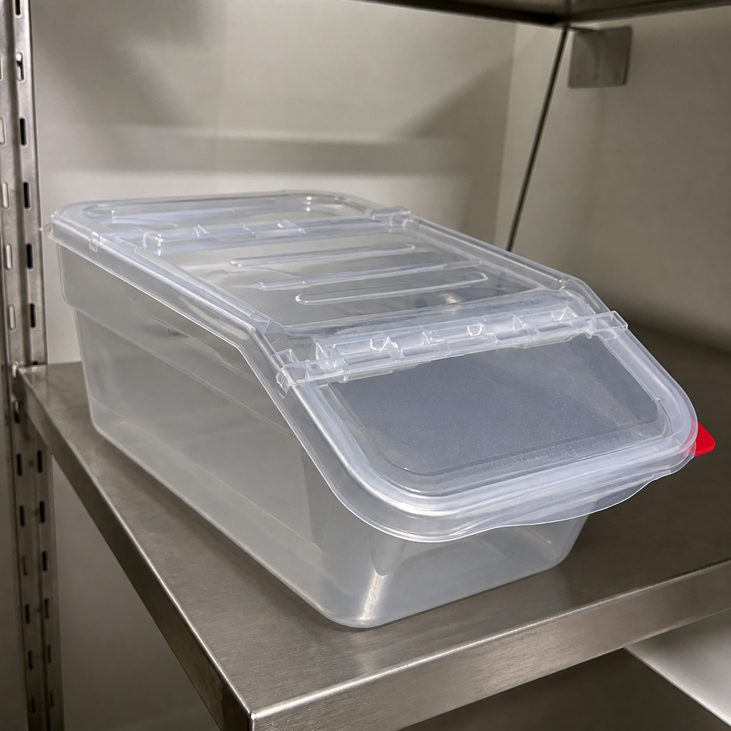 22L Commercial Polypropylene Ingredient Bin for food storage