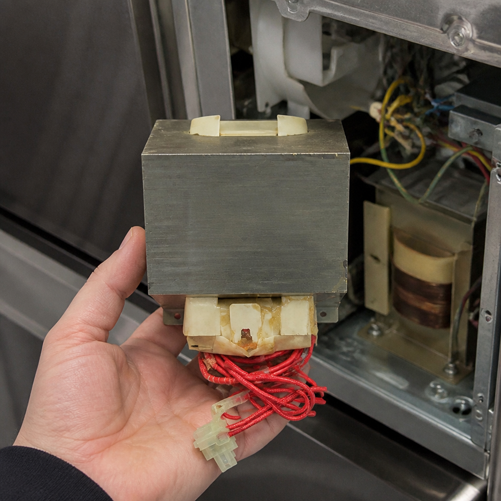 Commercial Microwave Transformer 220-240V Steel 81.5mm High