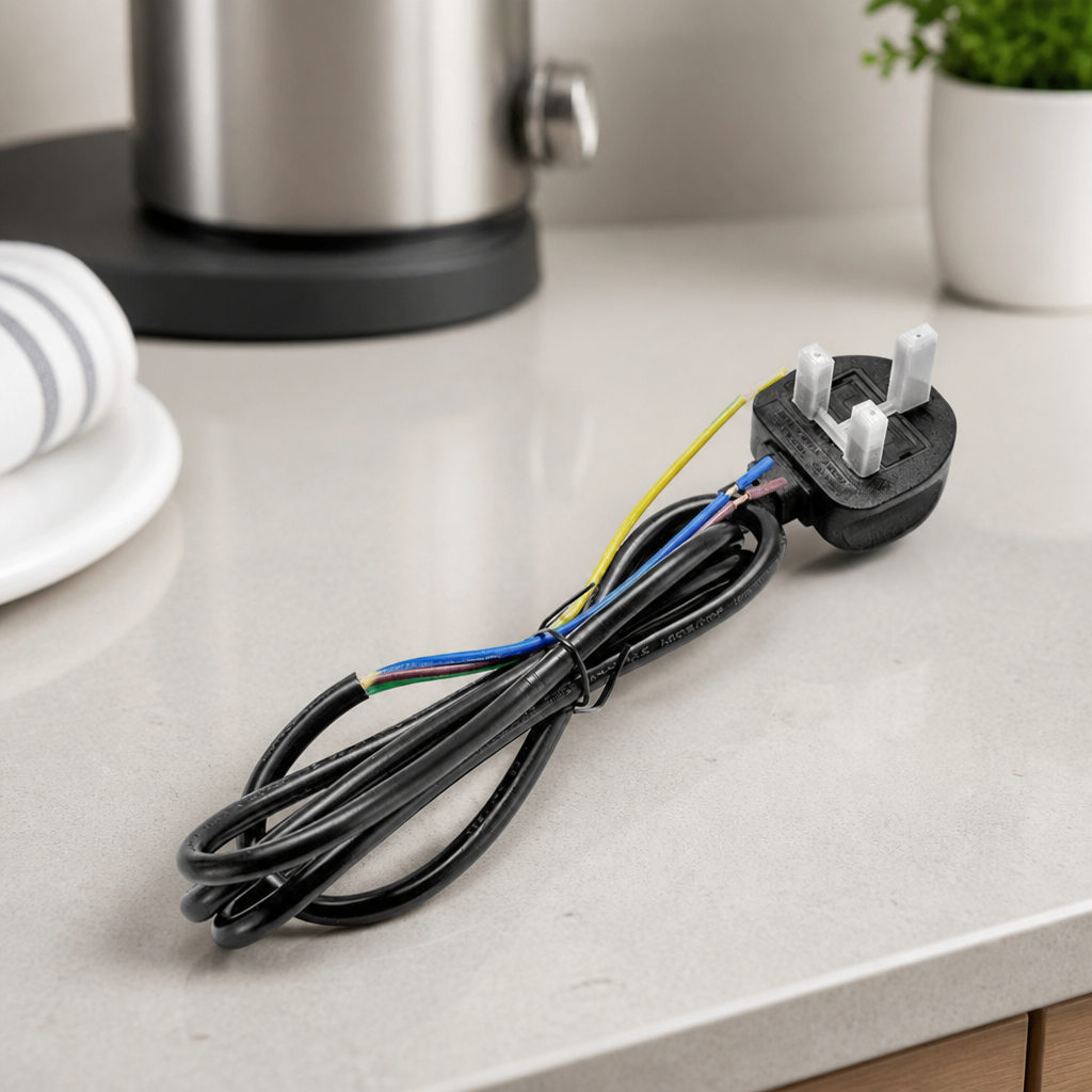 Replacement Power Cord for Commercial Coffee Machines 1480mm