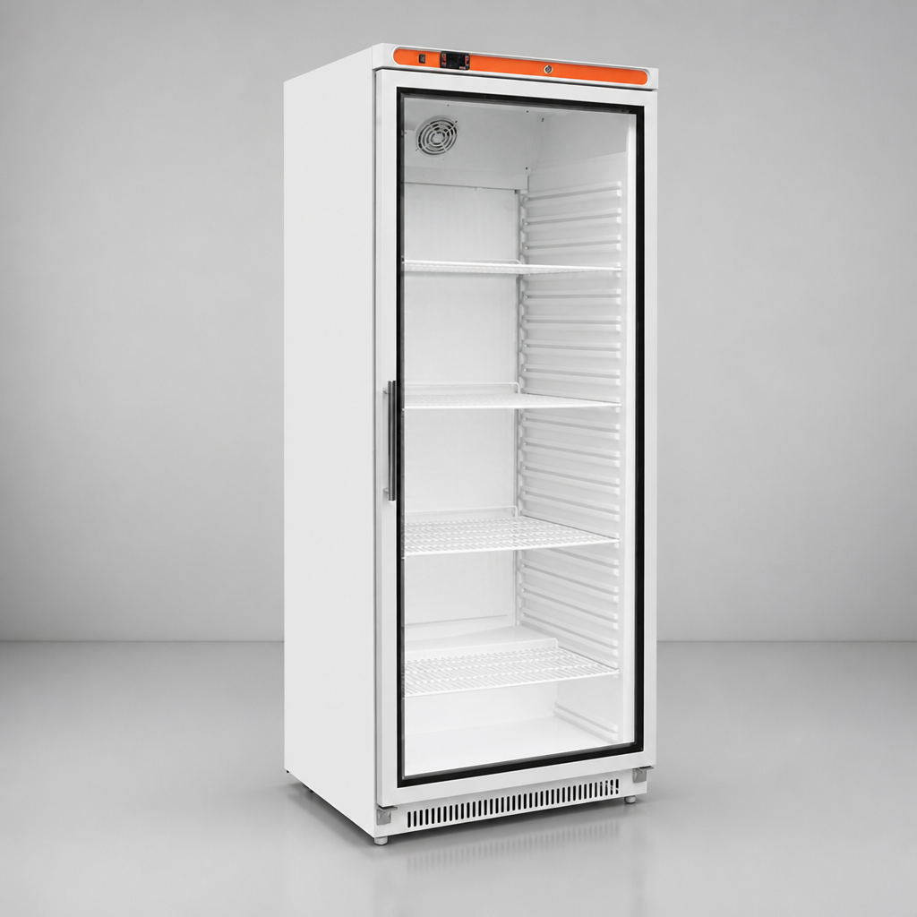600Ltr Commercial Upright Display Fridge Electric
