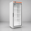 600Ltr Commercial Upright Display Fridge White Electric