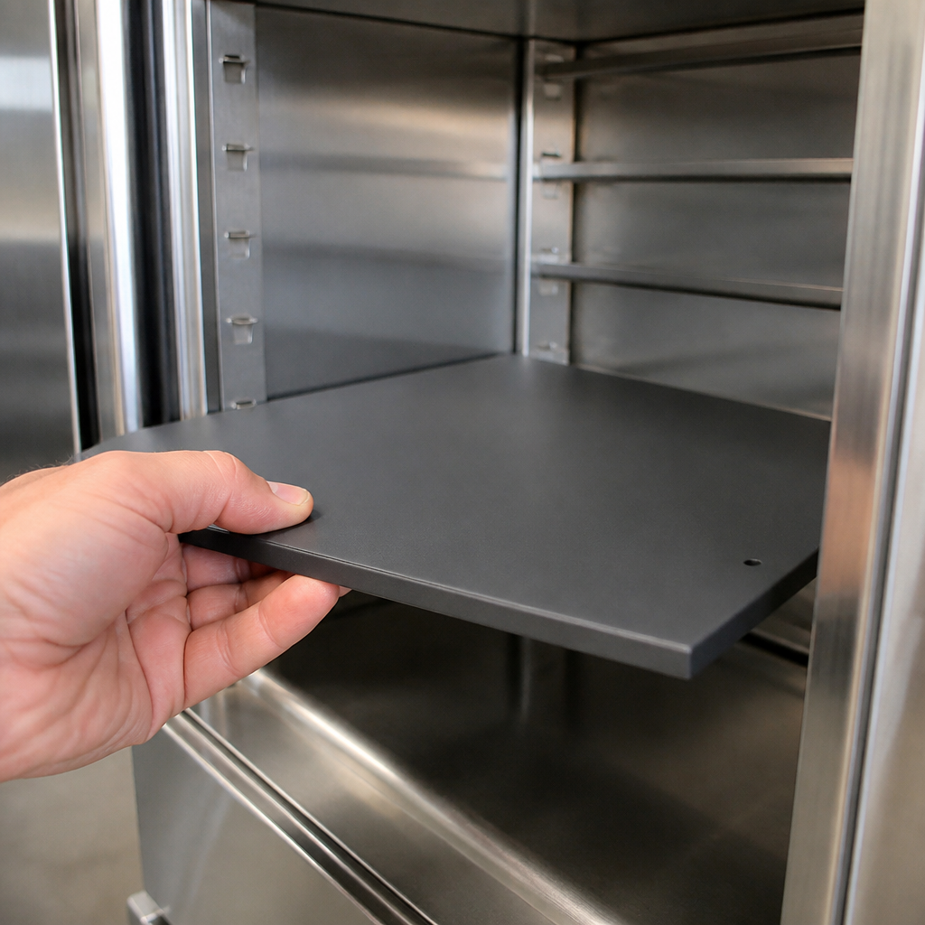 Commercial Heated Bar Replacement Shelf 608mm Black