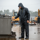 Premium Two-Piece Rainsuit with Taped Seams, Ventilation, and Comfortable Fit - High-Quality Professional Grade for Industrial and Commercial Appli...
