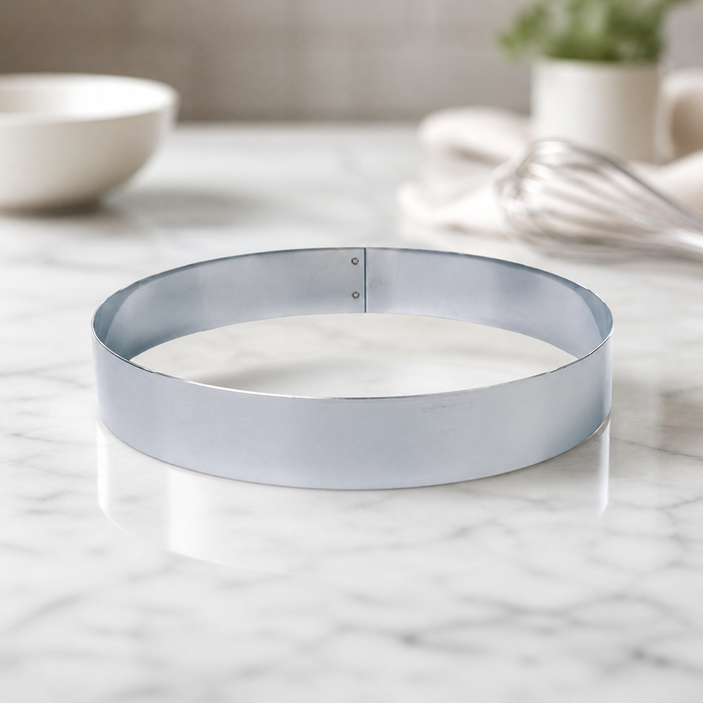 Commercial Stainless Steel Mousse Ring 50 x 160mm Plating Mould