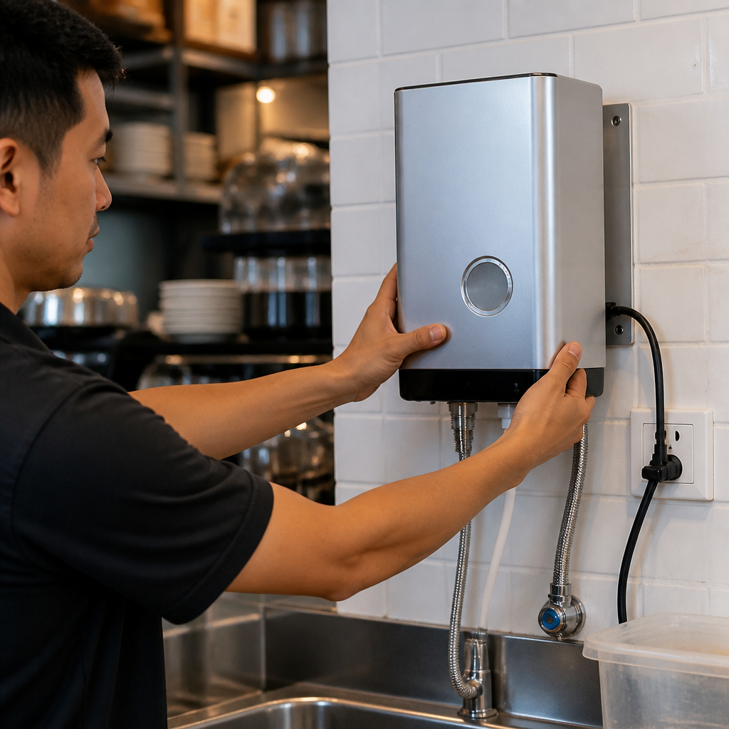 Wall Mounted Plug In Water Boiler Installation Service