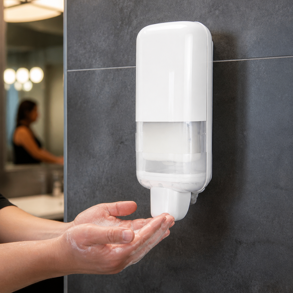 Commercial 1Ltr Soap Dispenser for busy washrooms