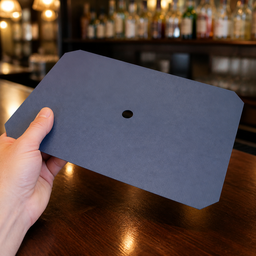 Universal Glassware Carry Box Lid 500x345mm Plastic Black
