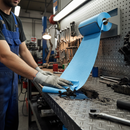 Premium Heavy Duty Extra Wipers - Blue 140 Sheets per Case for Industrial Cleaning and Maintenance