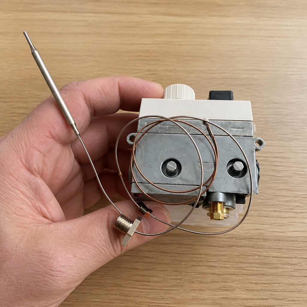 Replacement Thermostat for Commercial Fryers 125mm Height