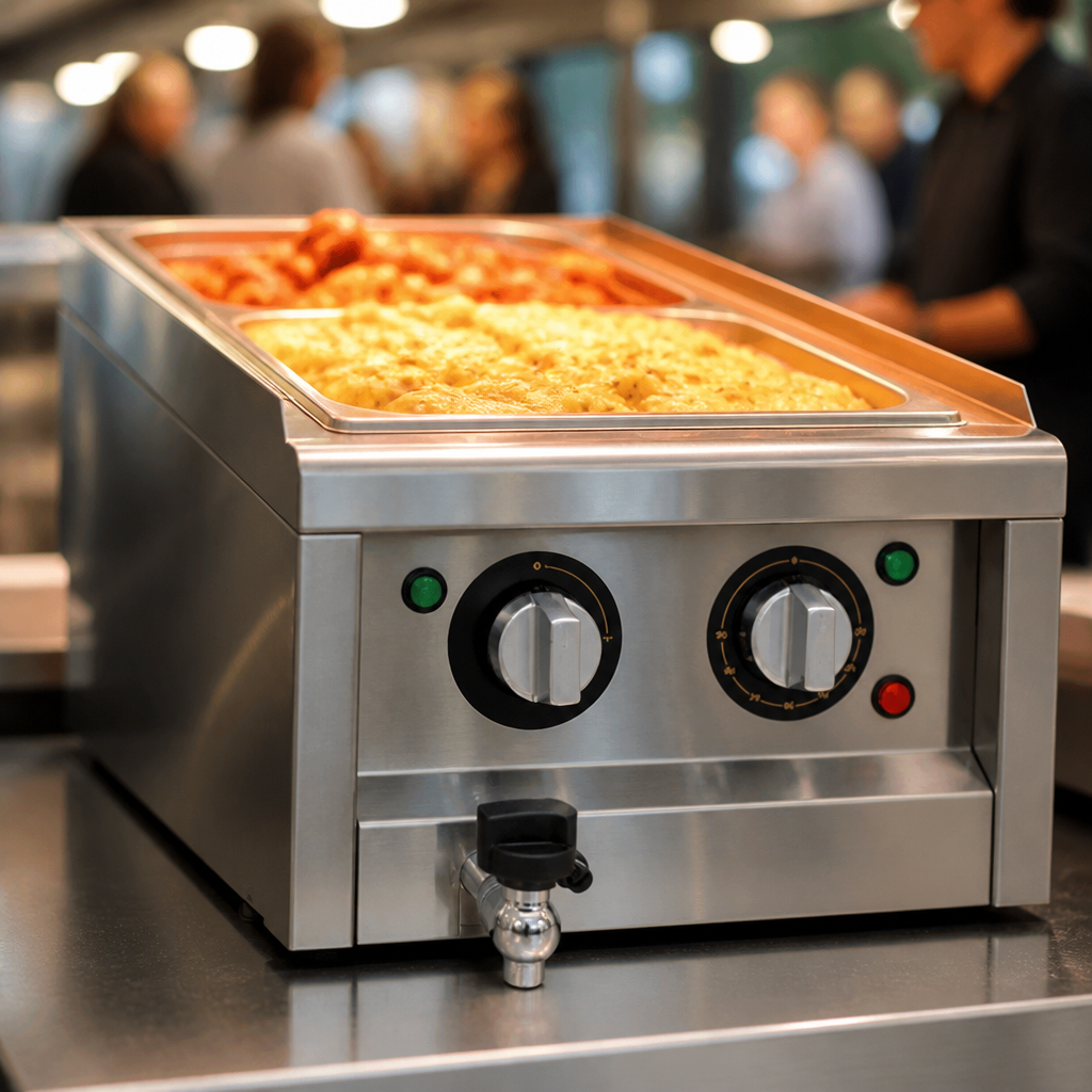 600mm Bain Marie countertop kitchen equipment