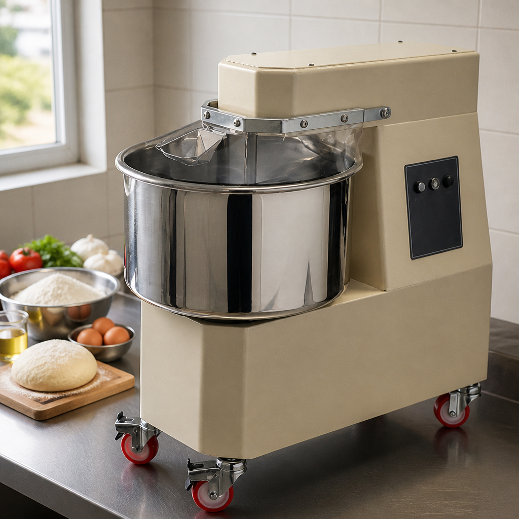 21L Commercial Spiral Dough Mixer with Safety Guard