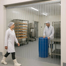 Food-Safe PVC Strips – QuickMount, Clear & Hygienic Linear Metre