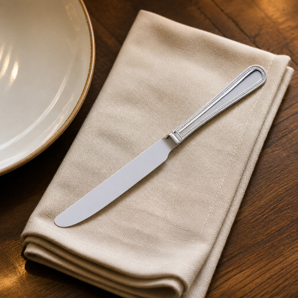 Commercial Bead Table Knives 12 Pack 235mm Stainless Steel