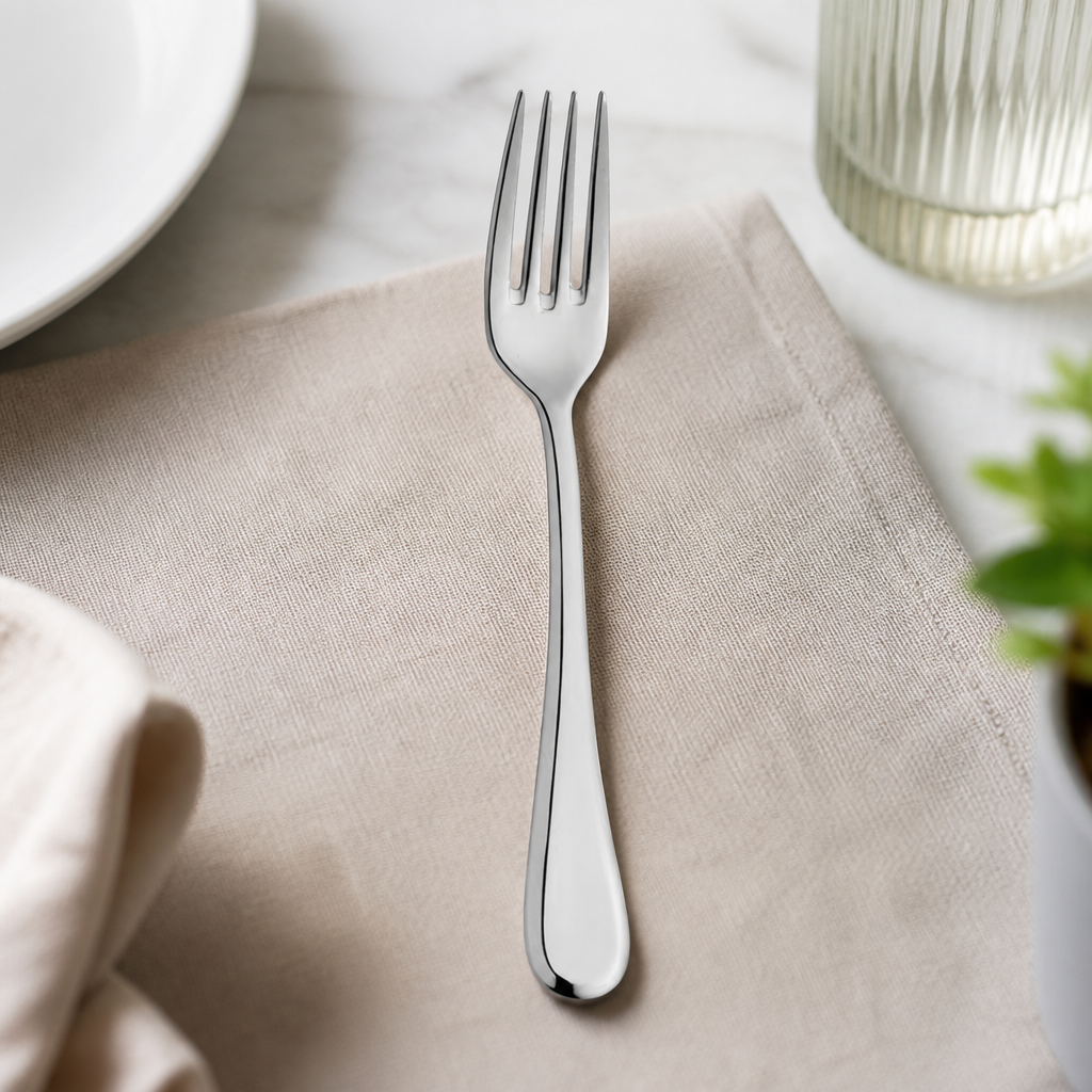 Commercial Stainless Steel Table Forks 12 Pack 195mm