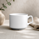 Commercial Stacking Cups 200ml - 6 Pack Crockery Set