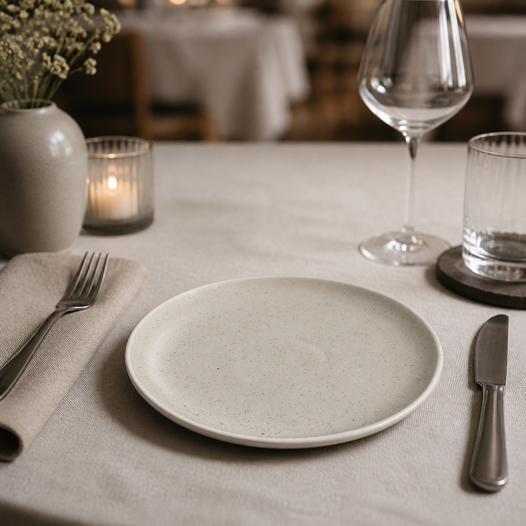 Commercial Starter Plates 205mm Sandstone 6 Pack