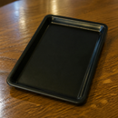 Commercial Black Tip Tray for Bill Presenters 11x16cm