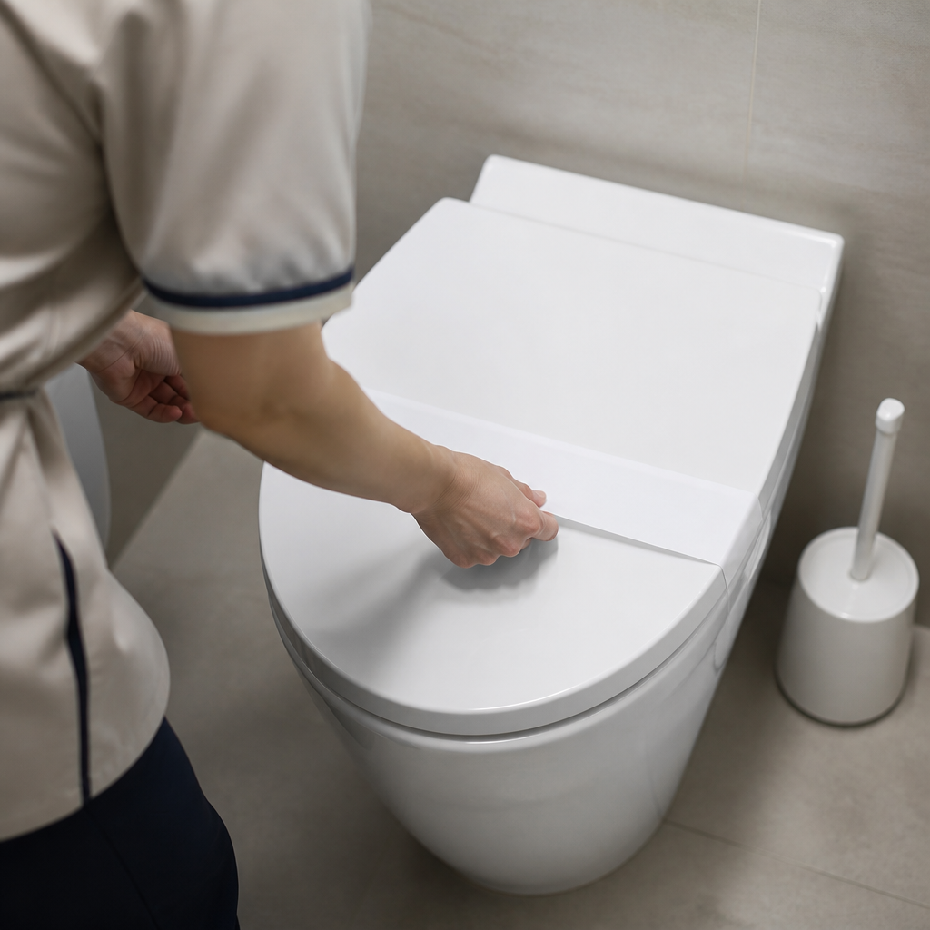 Commercial Hygiene Sanitary Toilet Strips 250 Pack