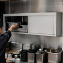 Commercial Stainless Steel Wall Cupboard 650x1800mm