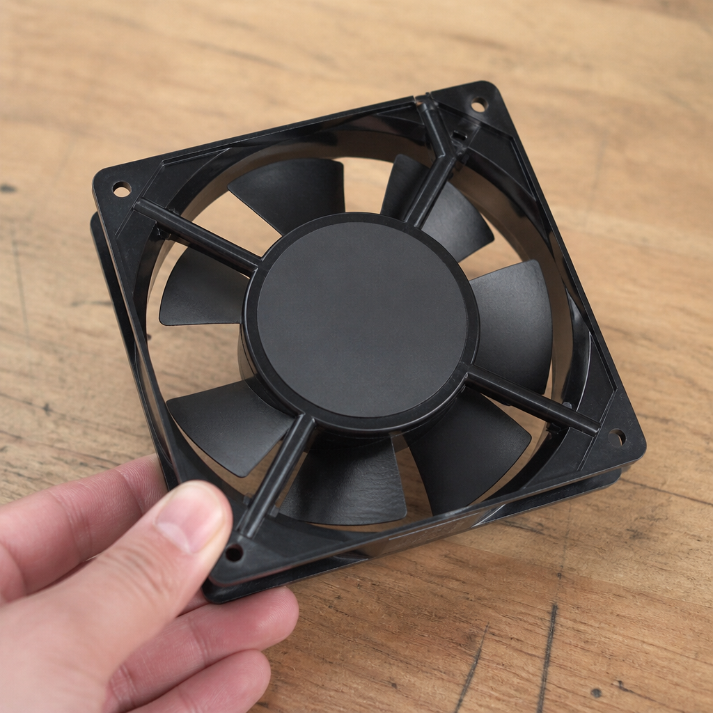 Replacement condenser fan for commercial under counter fridge