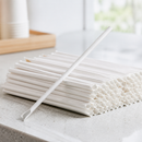 Compostable Paper Straws 210mm 250 Pack for Smoothies and Drinks