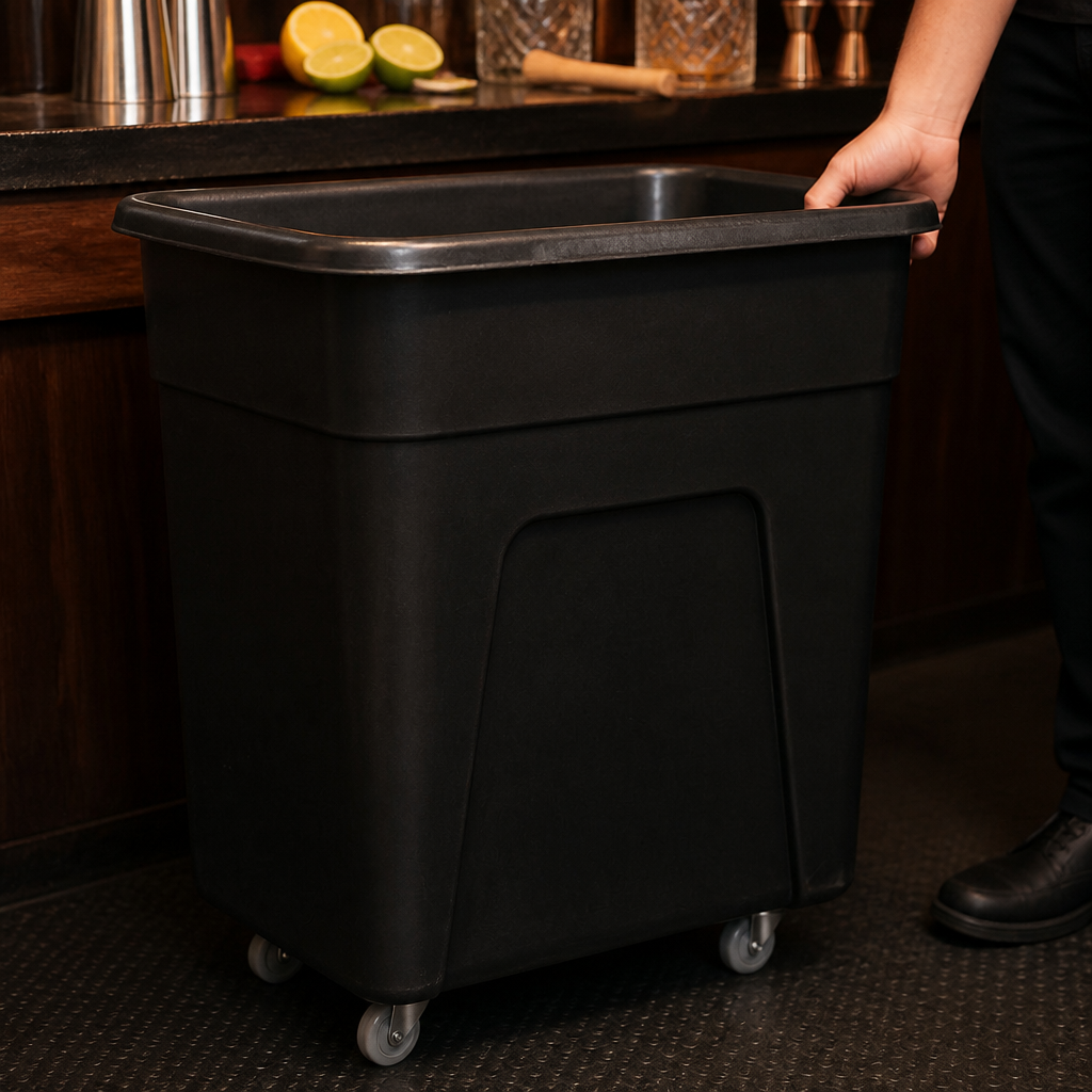 Commercial Bottle Trolley 125Ltr with 60kg capacity