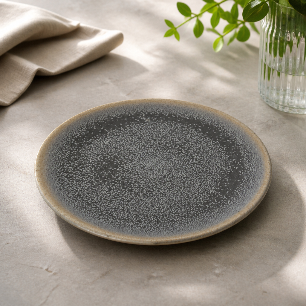 Commercial Evo Granite Coupe Plates 162mm - 6 Pack