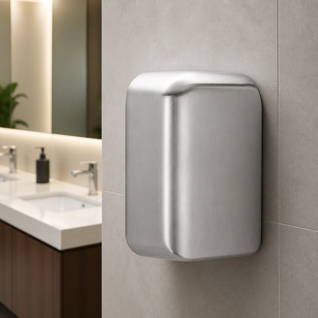 Commercial Hand Dryer 1kW with HEPA Filter and Stainless Steel