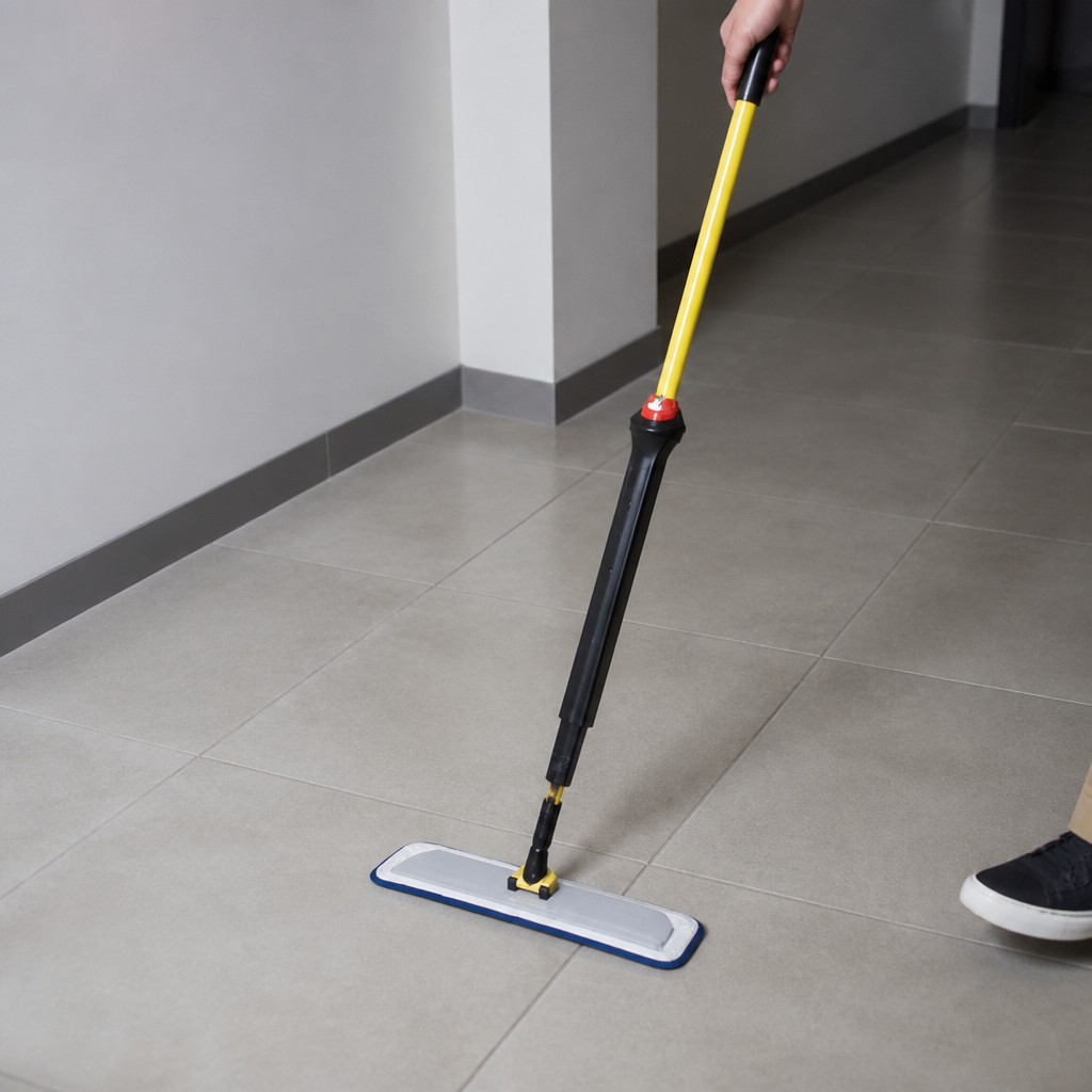Commercial Microfibre Spray Mop with Washable Pads