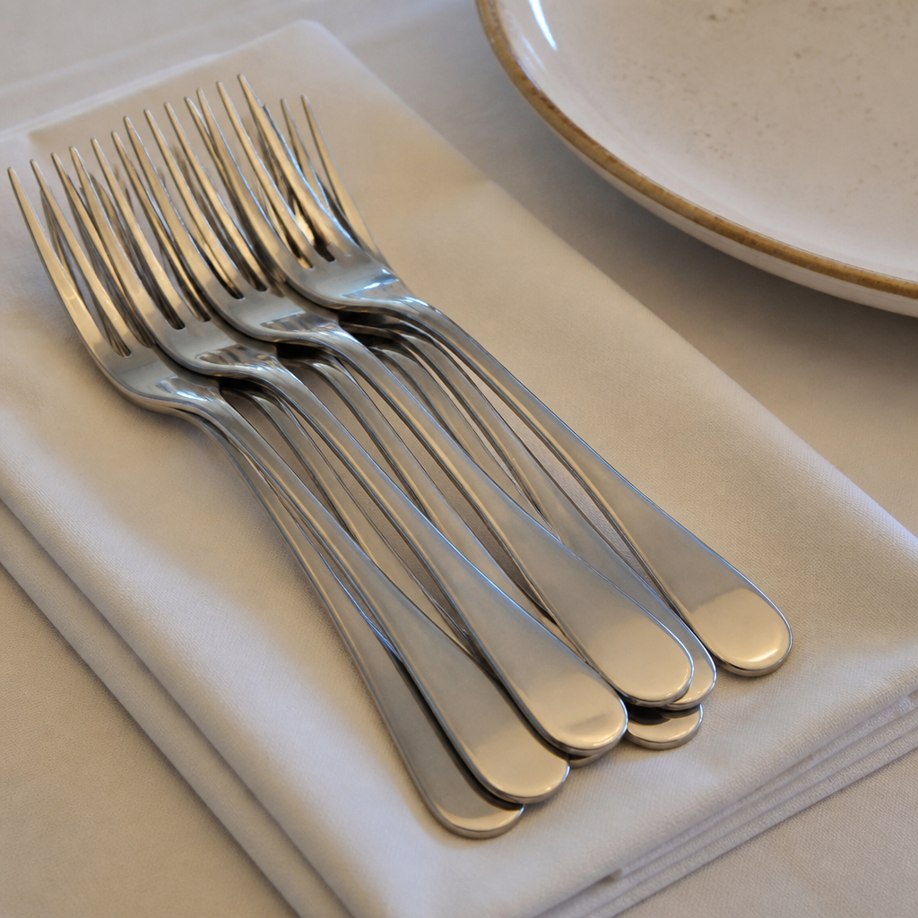 Commercial Dessert Forks 12 Pack for Cakes and Pastries
