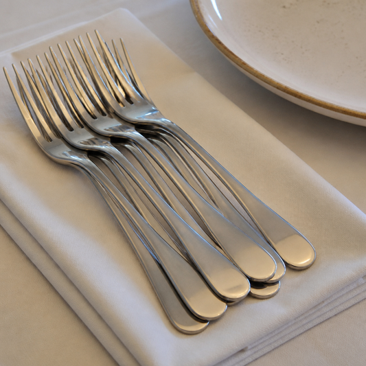 Commercial Dessert Forks 12 Pack for Cakes and Pastries