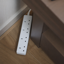 4 Way Extension Lead Multi Socket with 2m Cable for Hotels