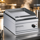 Commercial Electric Griddle 405 x 412mm Steel Plate 2.7kW
