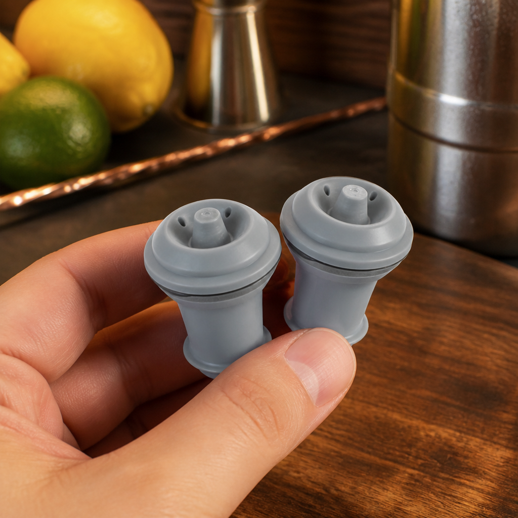 Commercial Wine Saver Silicone Bottle Stoppers 2 Pack