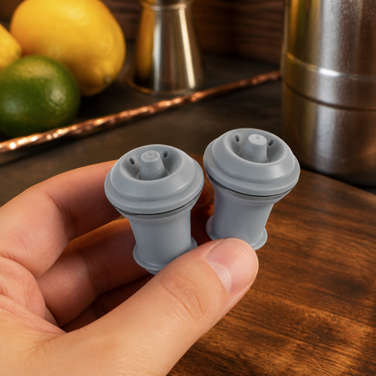 Commercial Wine Saver Silicone Bottle Stoppers 2 Pack