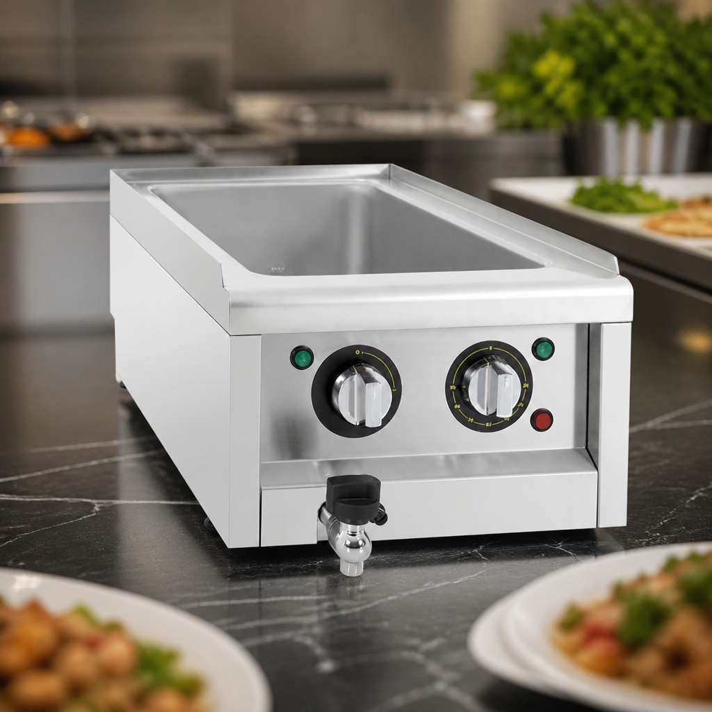 Commercial 600mm Bain Marie Countertop Kitchen Equipment