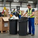 Premium Heavy Duty Refuse Sacks - 508 x 864 x 965mm, Pack of 200 for Industrial Waste Management