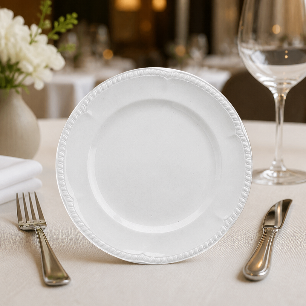 Commercial Porcelain Plates 165mm - 24 Pack
