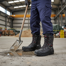 Premium Heavy Duty Waterproof Safety Boots with GORE-TEX and Cold Defender Footbeds for Cold Weather Conditions, Sizes 6-12