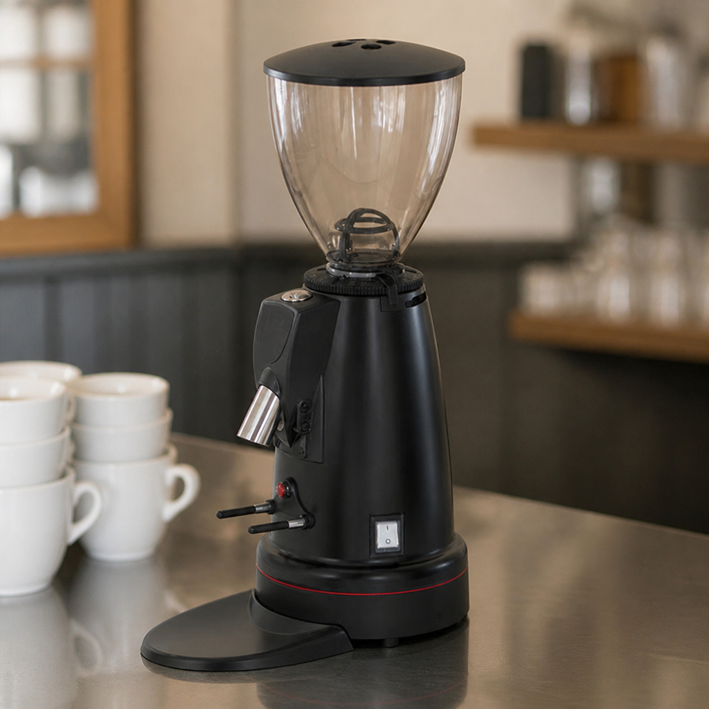 Fracino F6 Series On Demand Coffee Grinder in Black