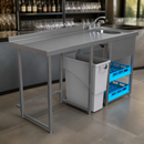 Commercial Modular Bar Glass Wash Station 1600mm Wide
