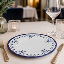 Commercial Stoneware Coupe Plates 10.6 Inch - 12 Pack