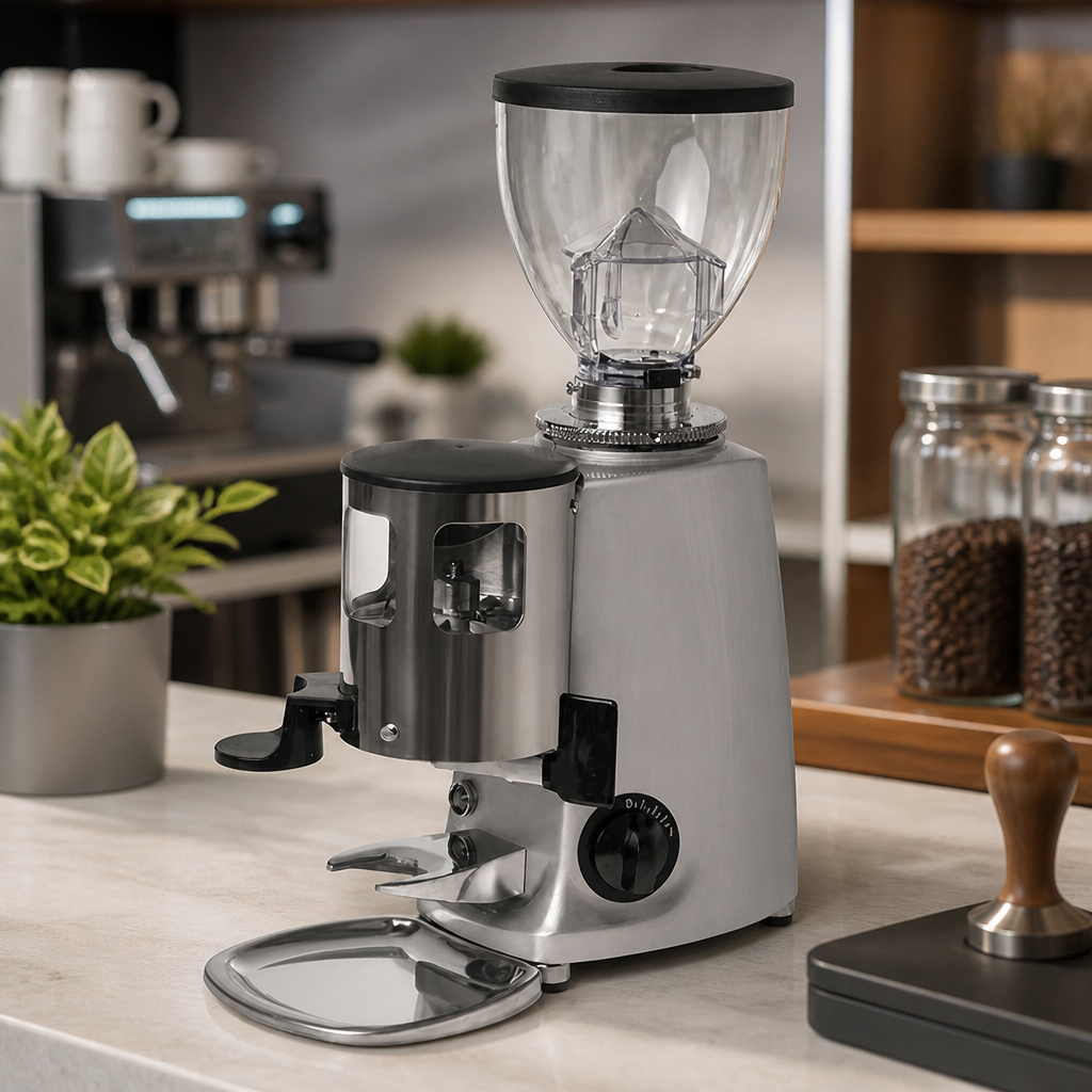 Commercial Coffee Grinder 0.6kg Capacity Durable Design