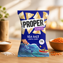 Vegan Sea Salt Lentil Chips 20g Pack of 24 Crisps Snacks