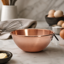 Copper Mixing Bowl with Cast Iron Handle 260mm Commercial Use