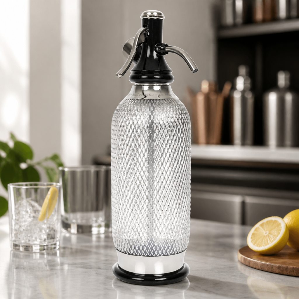 1 Litre Commercial Soda Siphon for Drinks Service